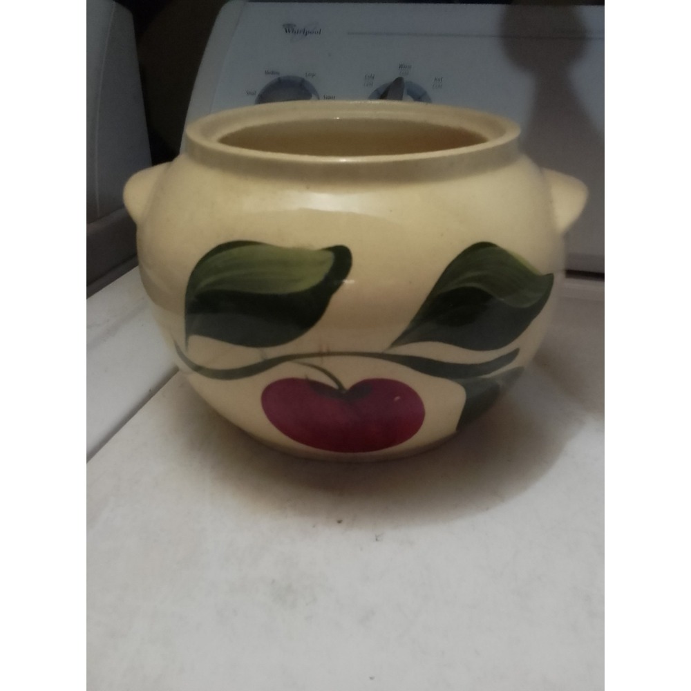 Replacement Watt Pottery 76 Apple Bean Pot/Cookie Jar Ovenware U.S.A No Lid...